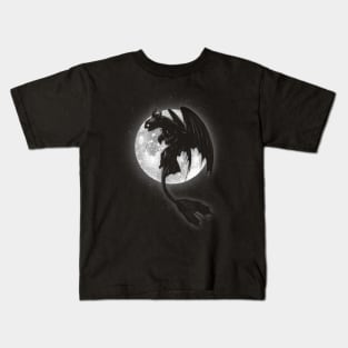 Moonlight Dragon Kids T-Shirt